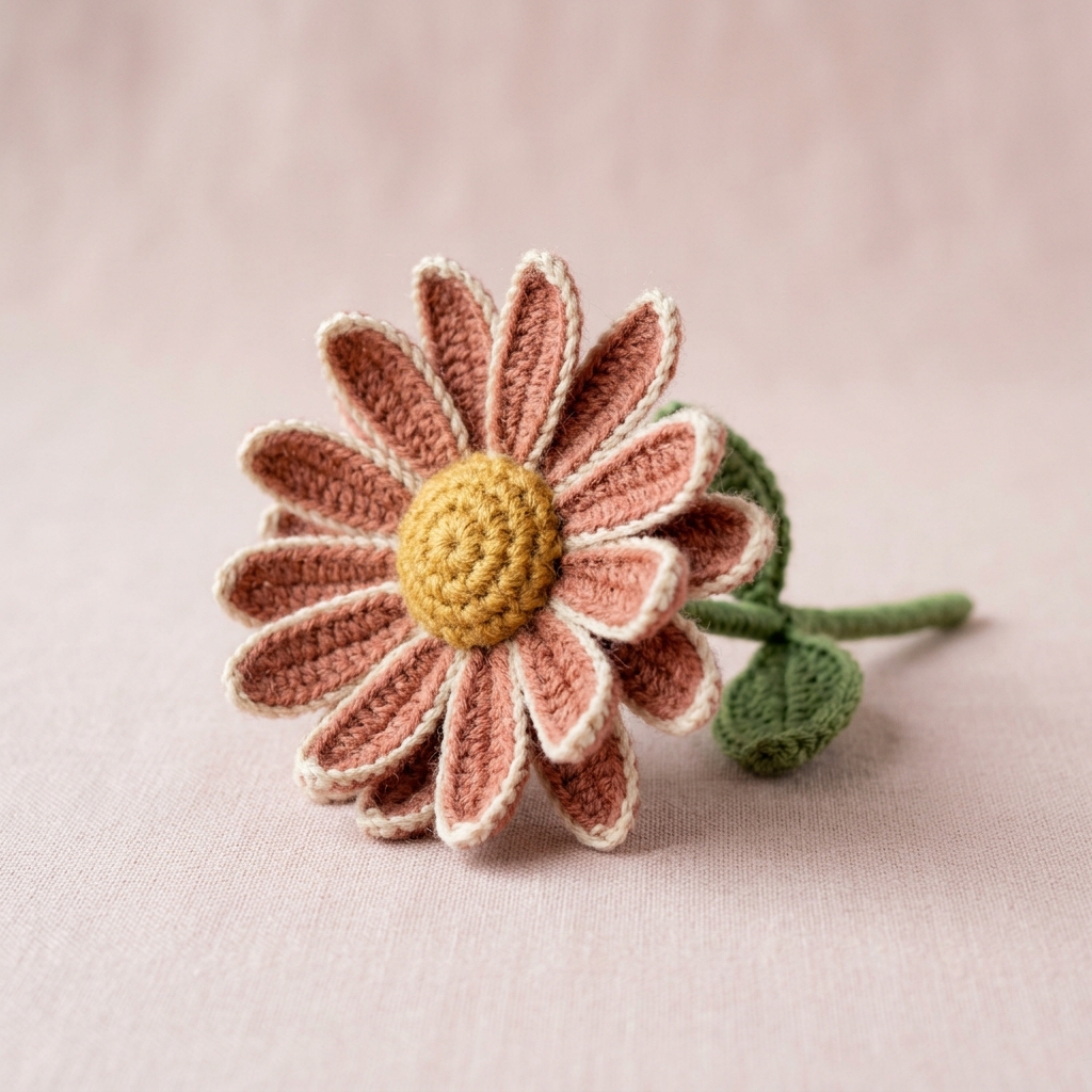 Blush Daisy Stem